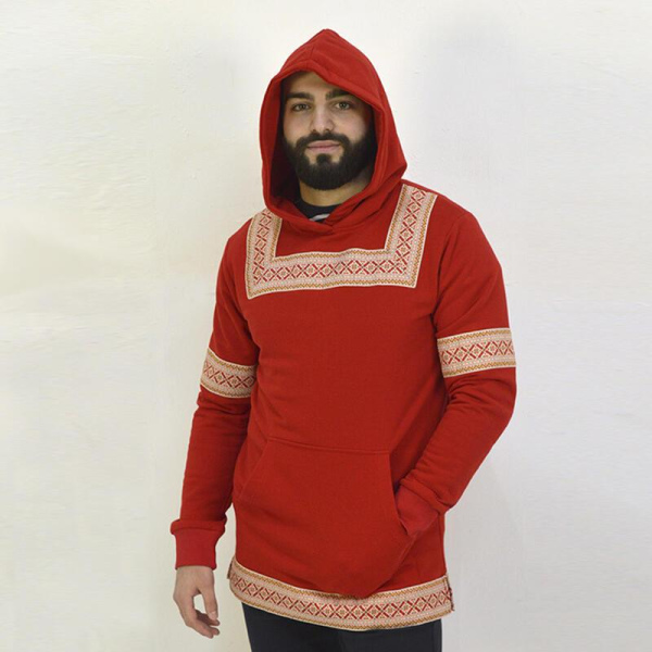 Худи "Сибирь" Красный